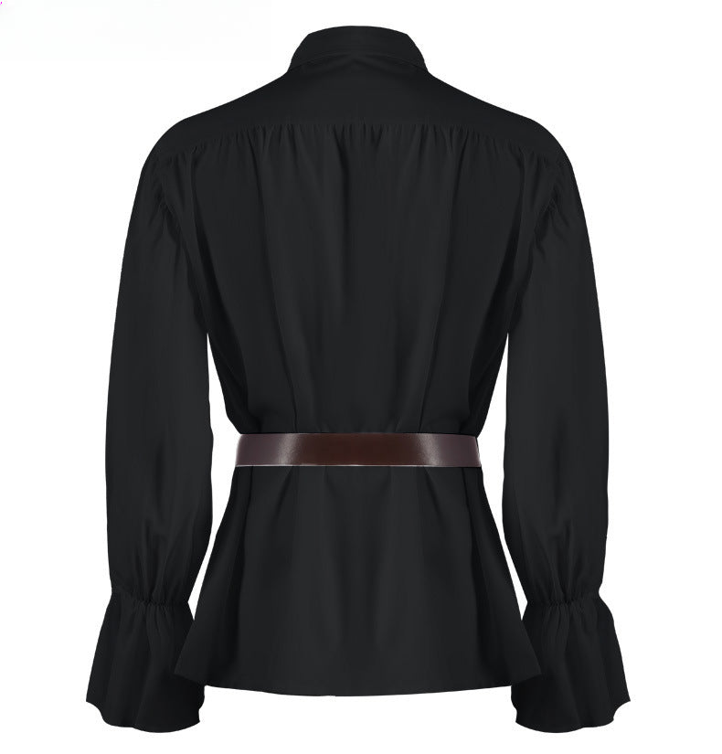 Medieval Civilian Costume Adult Renaissance Reenactment Theater Cosplay Pant Top