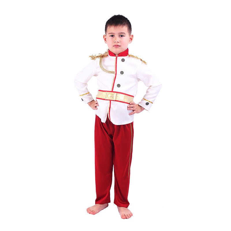 Kids Prince Costume Jacket & Pants – Royal Halloween Outfit
