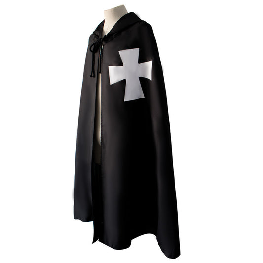 Templar Crusader Knight Cloak/Cape – Medieval Robe | Plus Sizes
