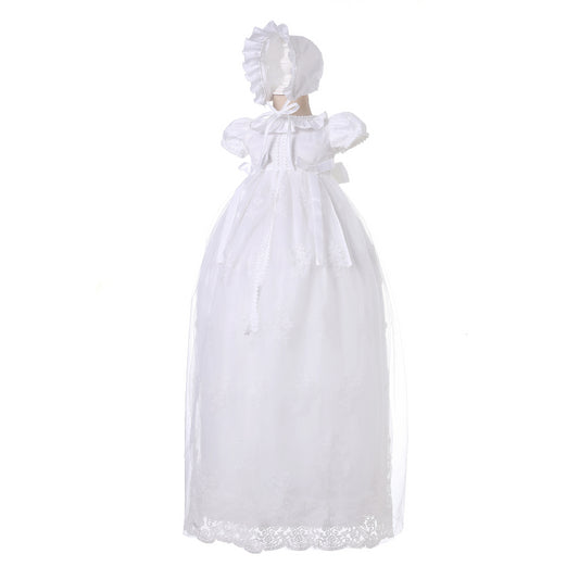 Ivory Princess Dress for Newborns and Toddlers MEEJOY
