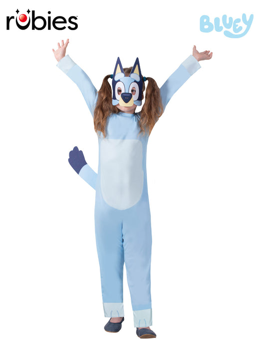 BLUEY DELUXE COSTUME, CHILD Halloween Fancy Dress Officially Licensed Bluey