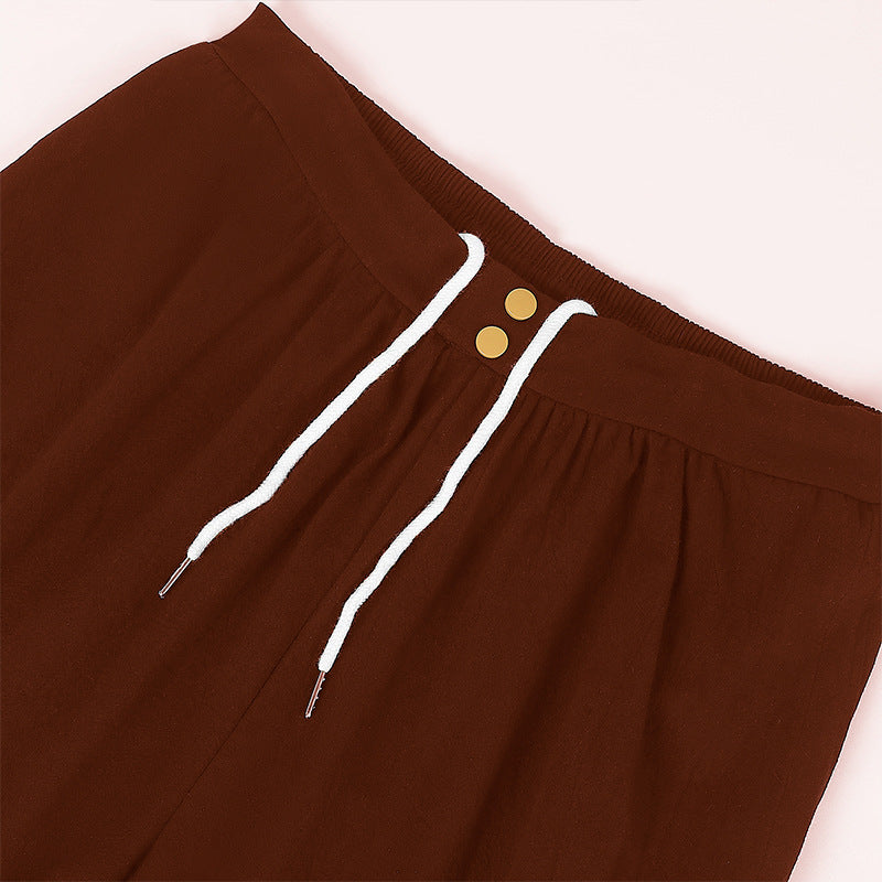 Medieval Civilian Costume Adult Renaissance Reenactment Theater Cosplay Pant Top