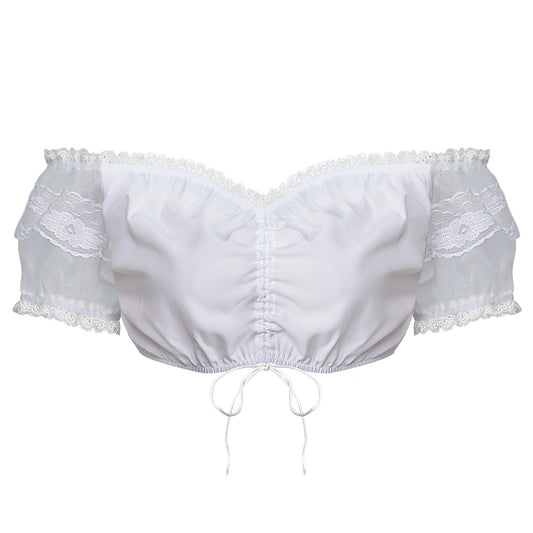 Women Inner Top Corset Medieval Elegant Retro Styles Bavarian Oktoberfest