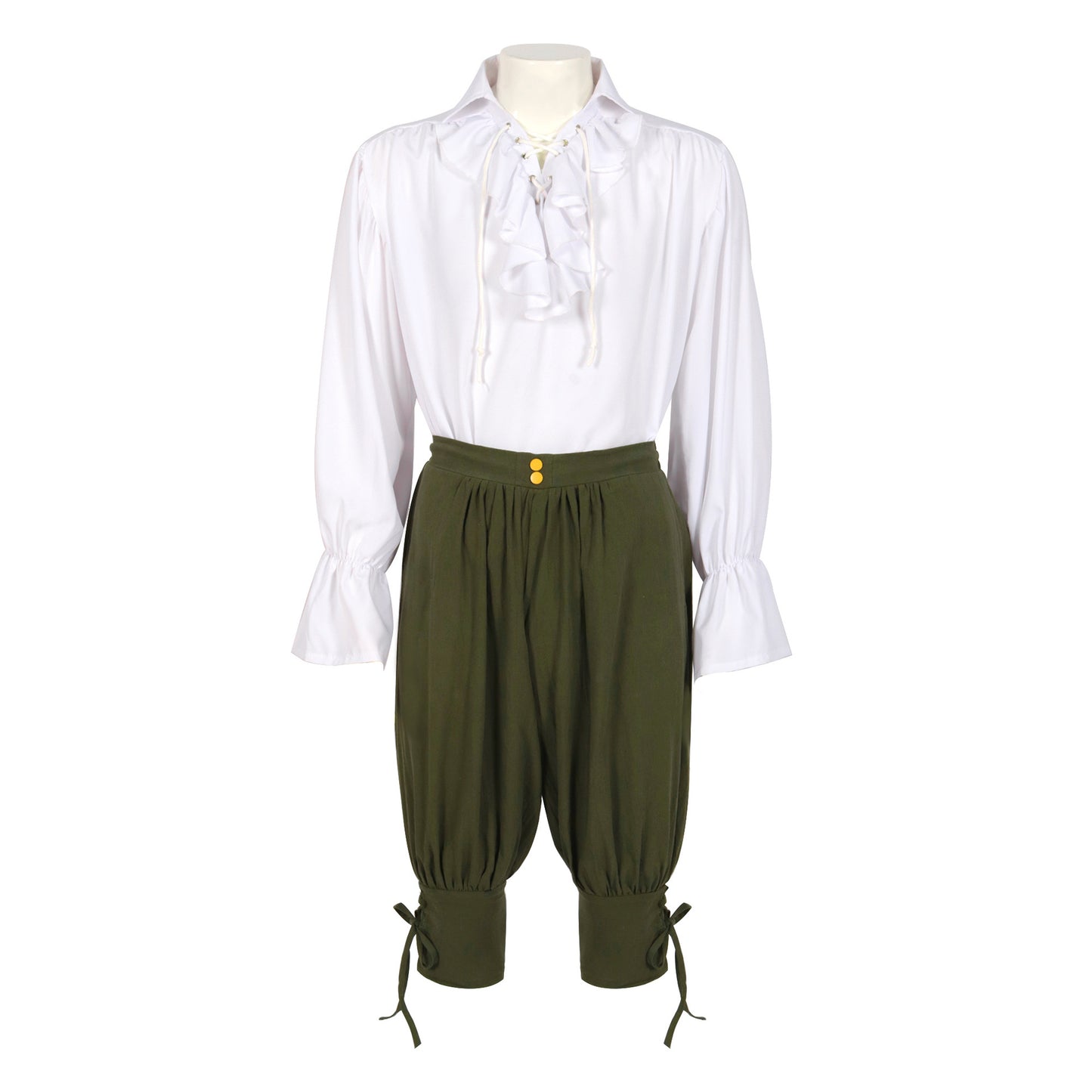 Medieval Civilian Costume Adult Renaissance Reenactment Theater Cosplay Pant Top