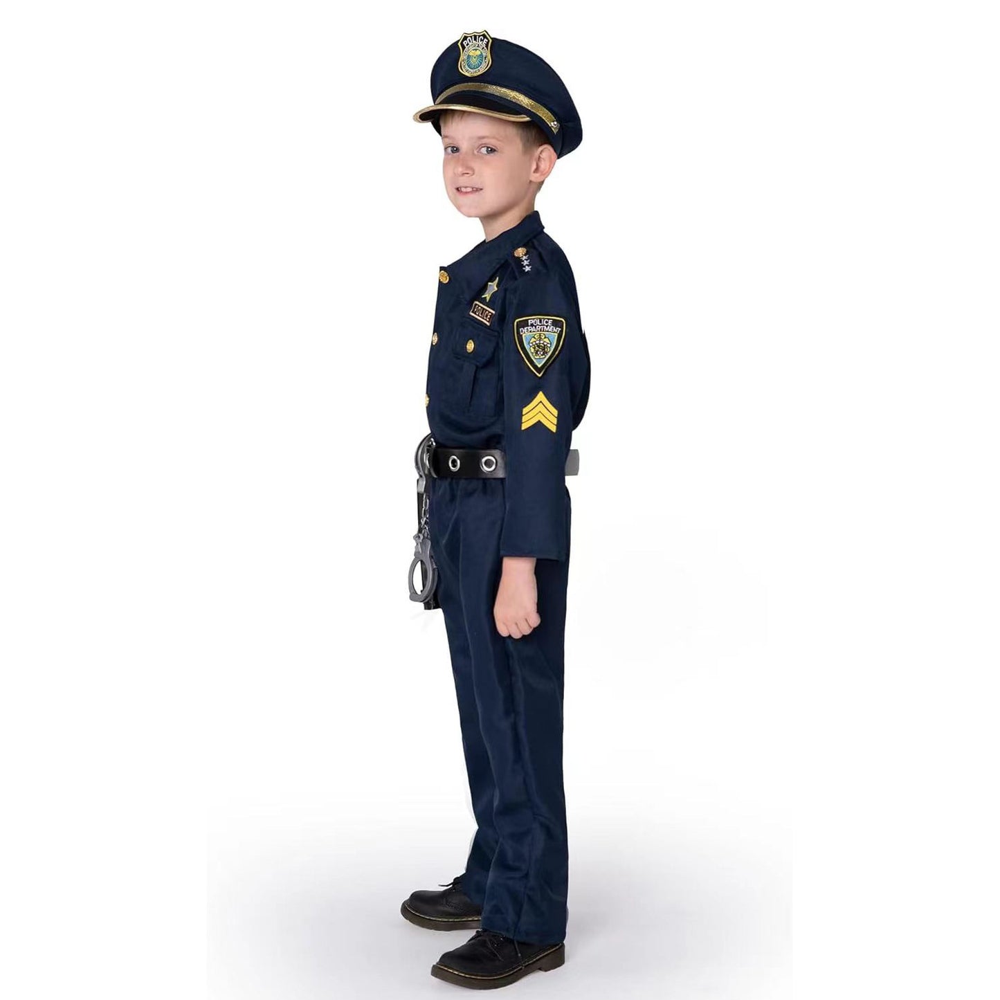Kids Police Suit for Book Week Halloween Makeup Party Cosplay