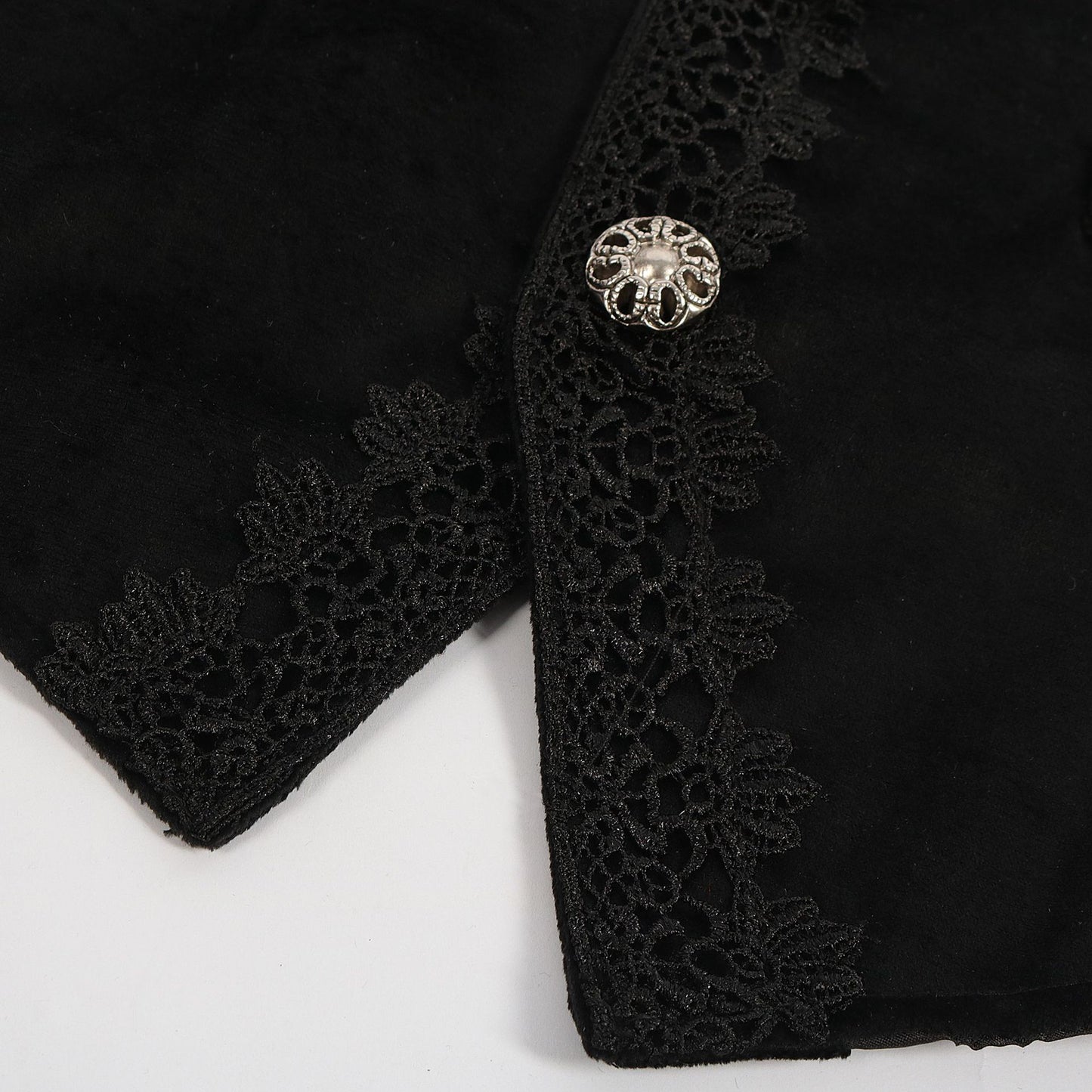 Medieval Embroidered Vest Retro Men's Dress Mental Button up Waistcoat Costume