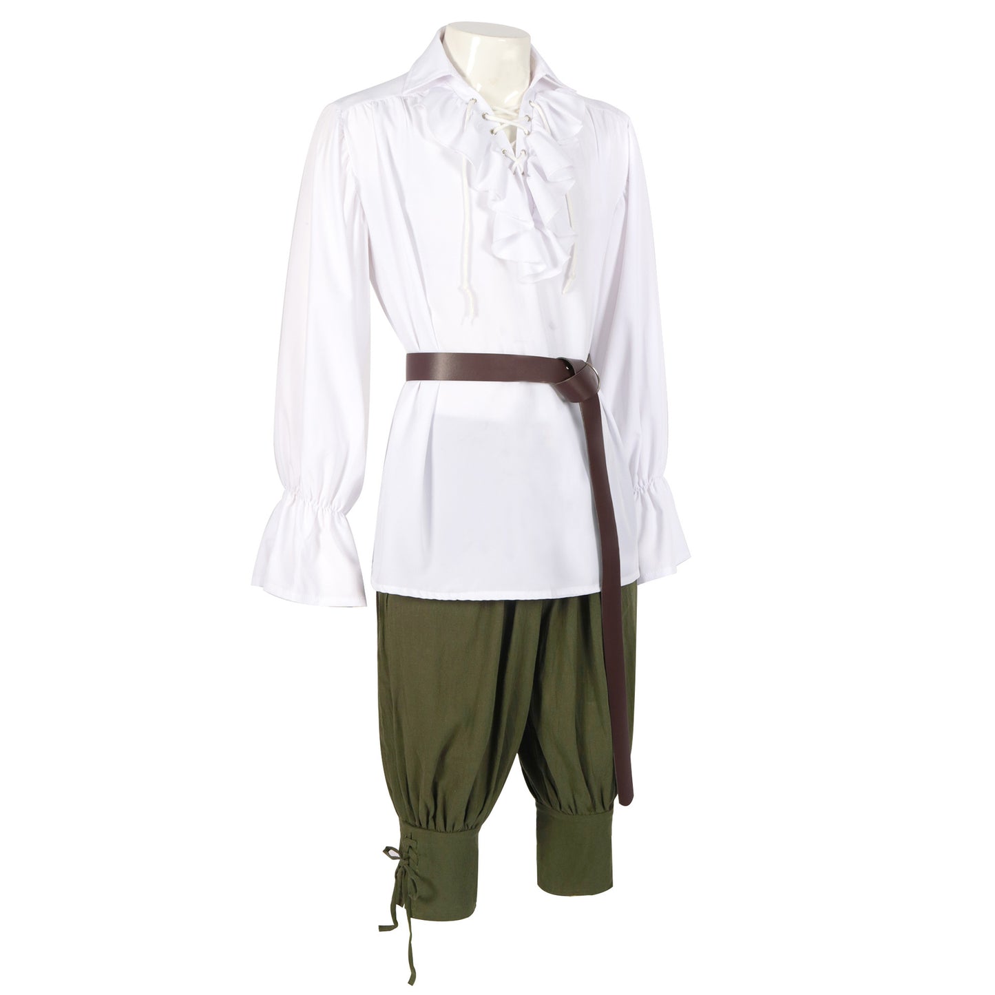 Medieval Civilian Costume Adult Renaissance Reenactment Theater Cosplay Pant Top