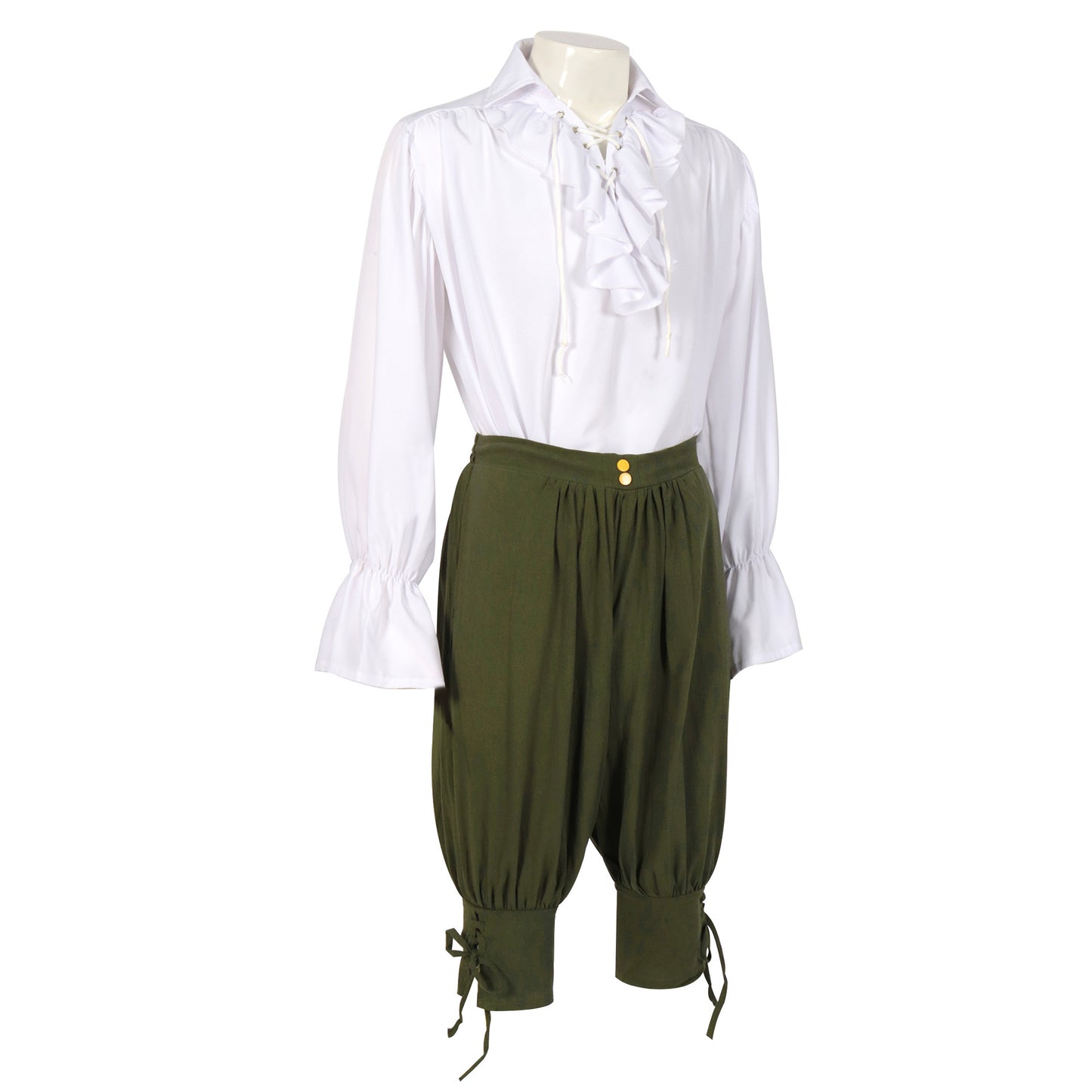 Medieval Civilian Costume Adult Renaissance Reenactment Theater Cosplay Pant Top