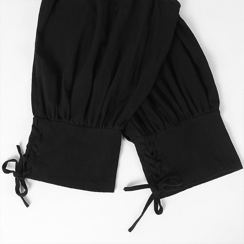 Medieval Civilian Costume Adult Renaissance Reenactment Theater Cosplay Pant Top