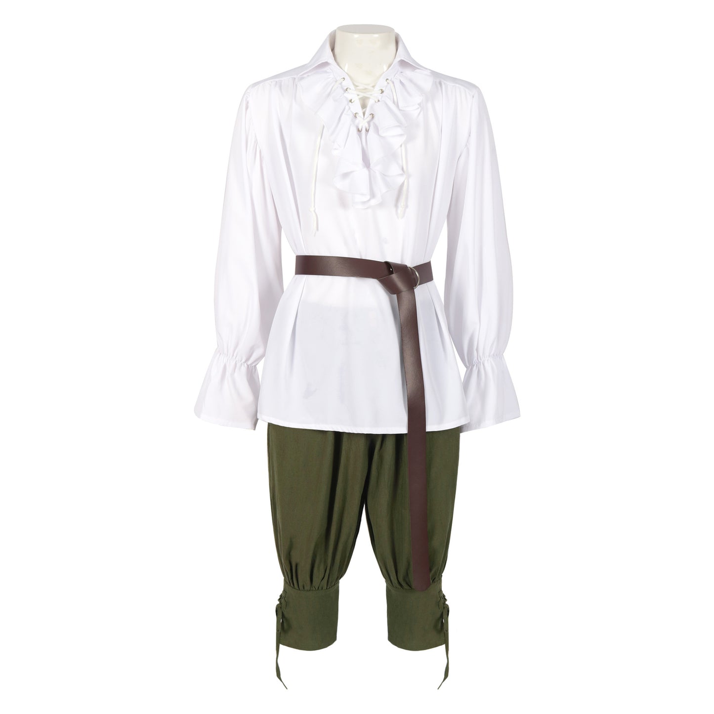 Medieval Civilian Costume Adult Renaissance Reenactment Theater Cosplay Pant Top