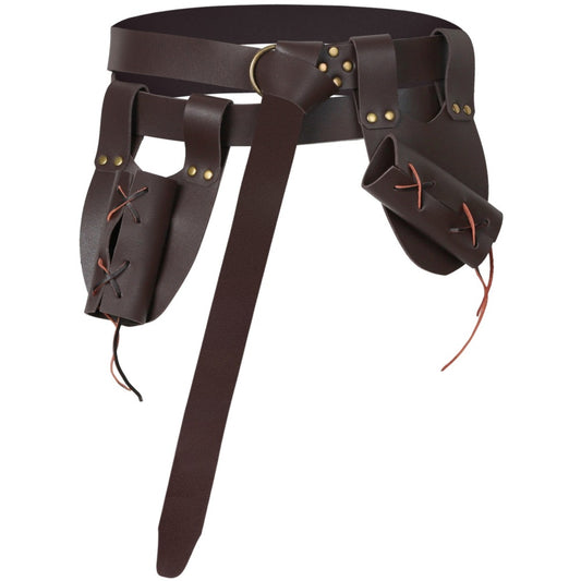 Nordic Viking Medieval Scabbard Belt Knight Renaissance Celtic LARP Cosplay Armor