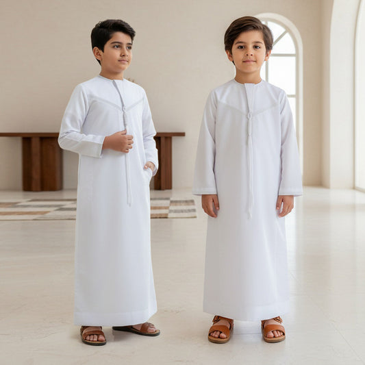 thobe, thawb, jubba, kandura or dishdasha for kids