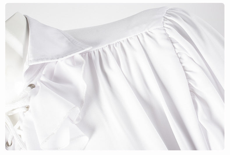 Medieval Civilian Costume Adult Renaissance Reenactment Theater Cosplay Pant Top