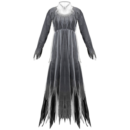 Ladies Zombie Corpse Bride Halloween Horror Graveyard Costume
