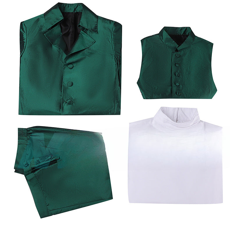 Medieval Prince Hamilton Costume Set – Coat, Shirt, Waistcoat, Pants