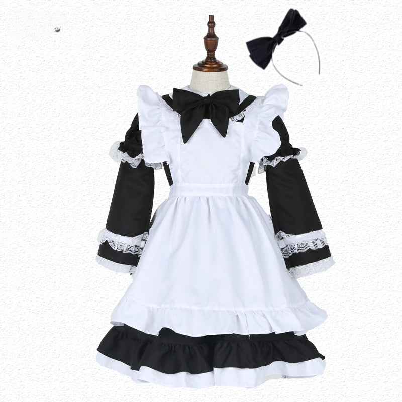 Girls Alice Costume Party Book Week Kids Child Easter Fancy Dress Cosplay