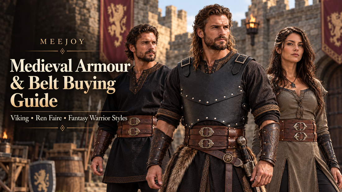 How to Choose Medieval Armour Belts & Pauldrons for Viking, Ren Faire & Fantasy Costumes