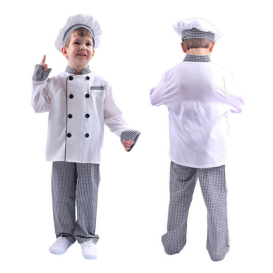 Kids Chef Costume - Perfect for Cooking Role-Play and Dress-Up Fun