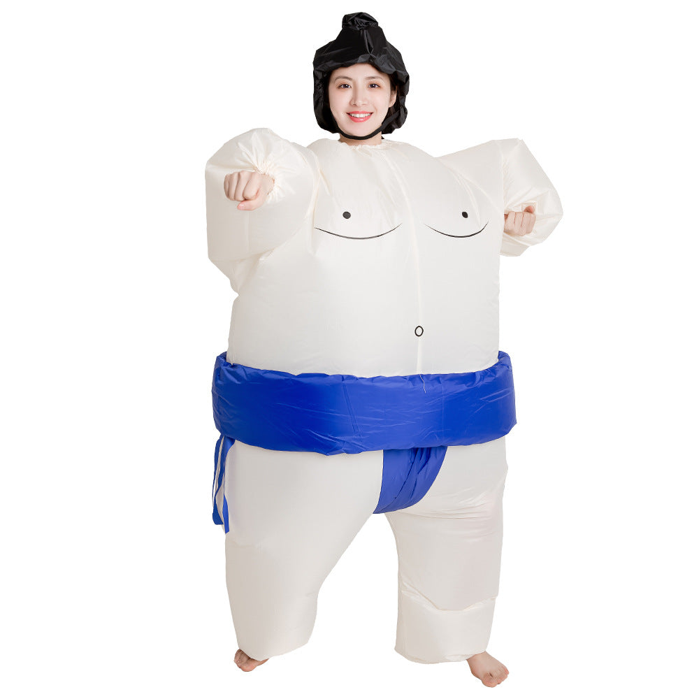 Funny Cartoon Doll Clothing, Funny Fat Doll Atmosphere Props Promotion Activity, Sumo Wrestling Inflatable Clothing, Adult