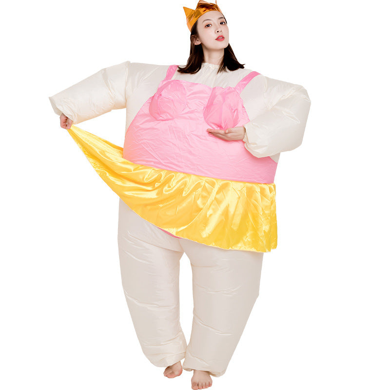 Funny Cartoon Doll Clothing, Funny Fat Doll Atmosphere Props Promotion Activity, Sumo Wrestling Inflatable Clothing, Adult