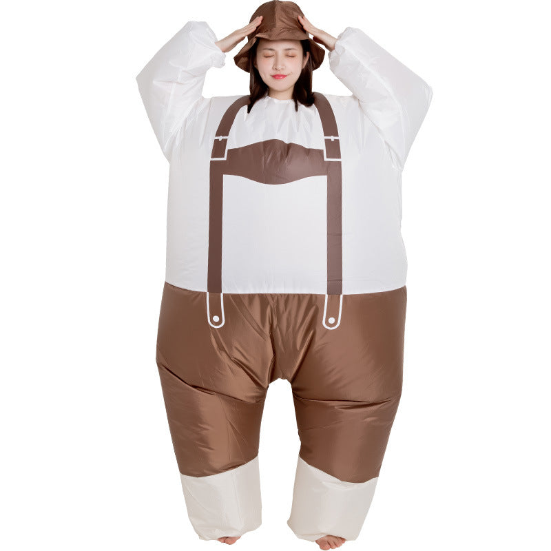 Funny Cartoon Doll Clothing, Funny Fat Doll Atmosphere Props Promotion Activity, Sumo Wrestling Inflatable Clothing, Adult