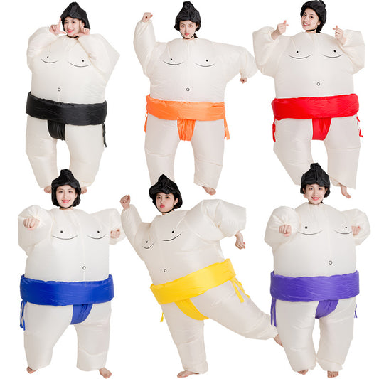 Funny Cartoon Doll Clothing, Funny Fat Doll Atmosphere Props Promotion Activity, Sumo Wrestling Inflatable Clothing, Adult