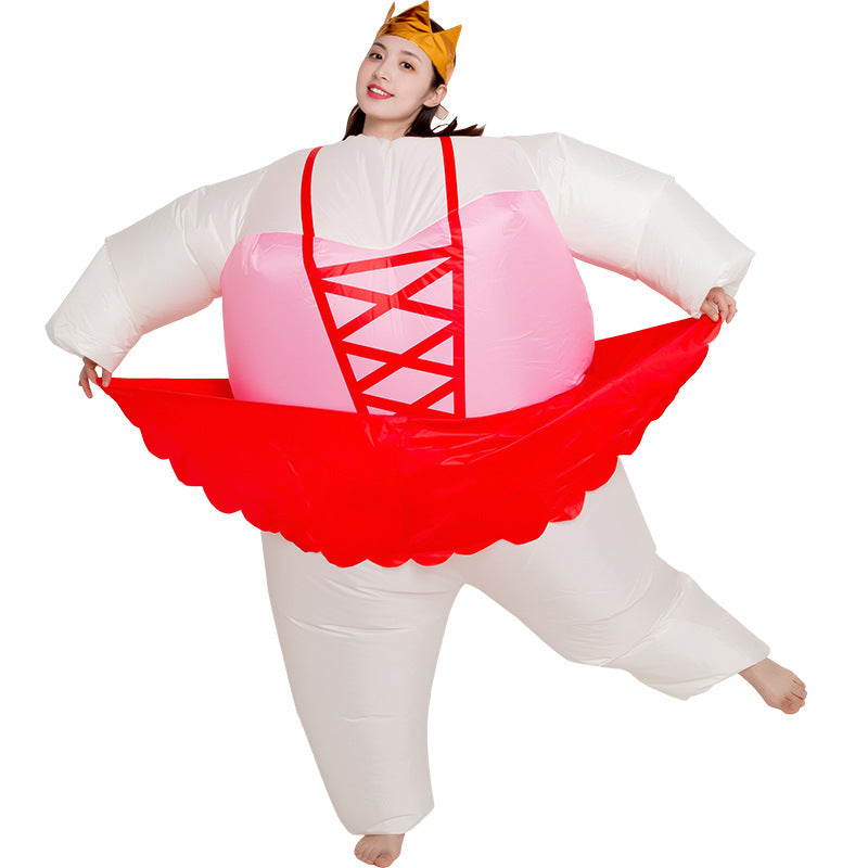 Funny Cartoon Doll Clothing, Funny Fat Doll Atmosphere Props Promotion Activity, Sumo Wrestling Inflatable Clothing, Adult