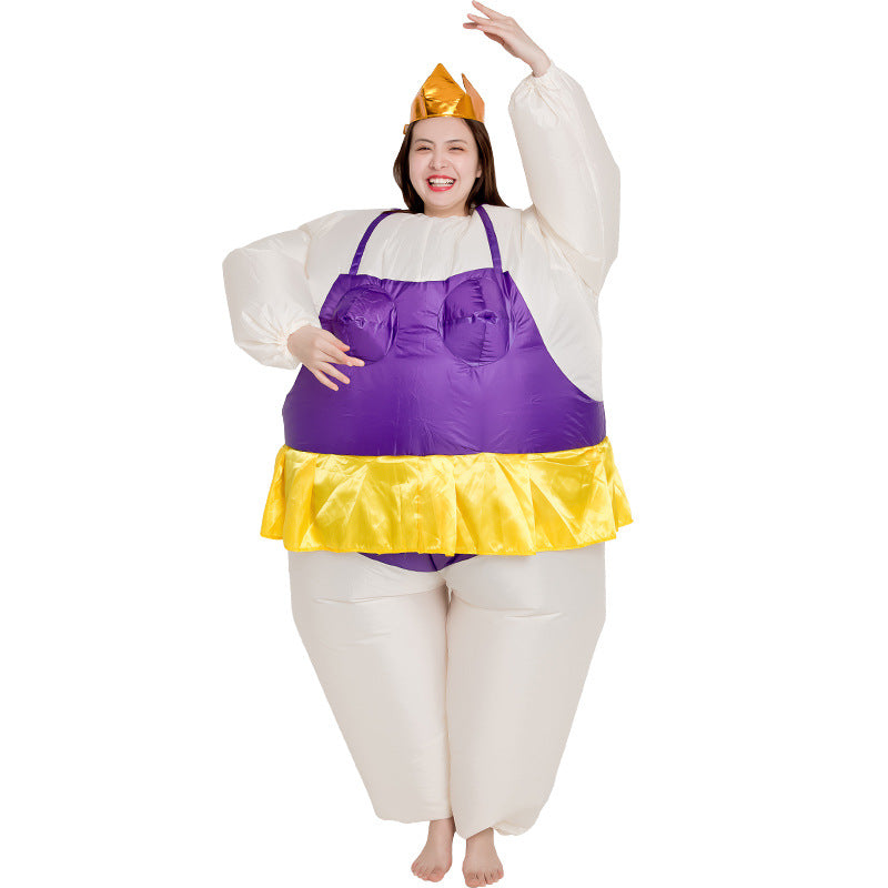 Funny Cartoon Doll Clothing, Funny Fat Doll Atmosphere Props Promotion Activity, Sumo Wrestling Inflatable Clothing, Adult