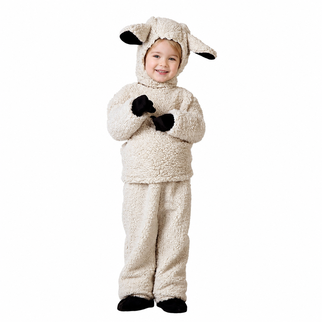 Kids Sheep Lamb Costume Farm Animal Book Week Fancy Dress Set