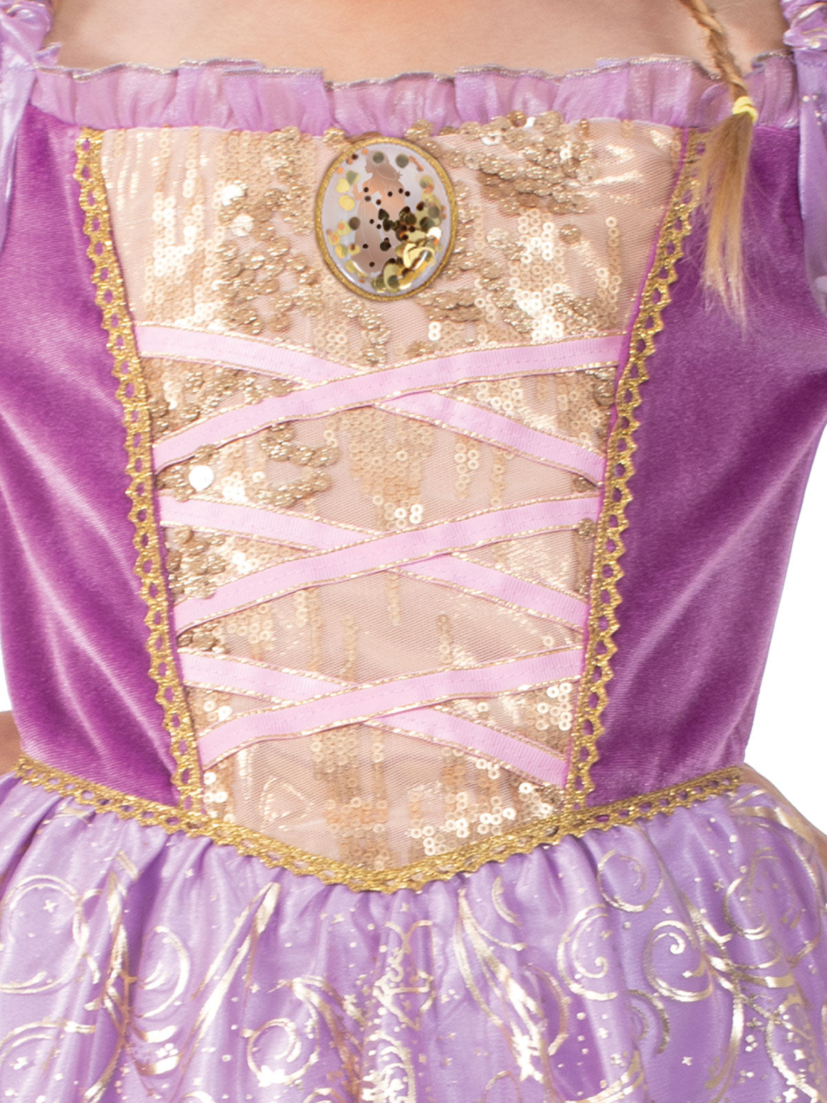 RAPUNZEL DELUXE ULTIMATE PRINCESS CELEBRATION DRESS, CHILD Officially Licensed