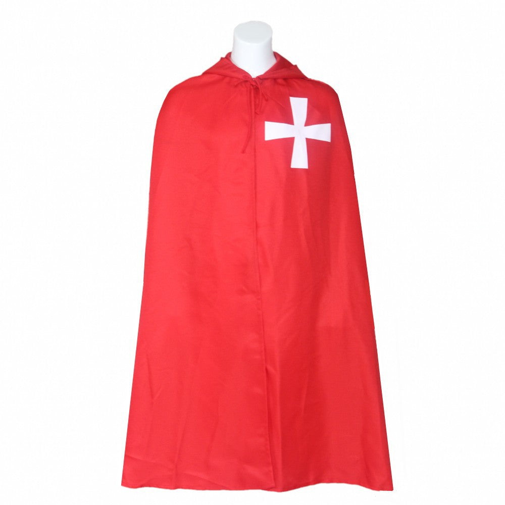 Templar Crusader Knight Cloak/Cape – Medieval Robe | Plus Sizes