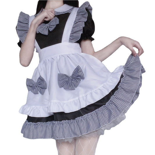 Maid Outfit Japanese Cosplay Uniform Cute Girly Japanese Student Lolita Dress