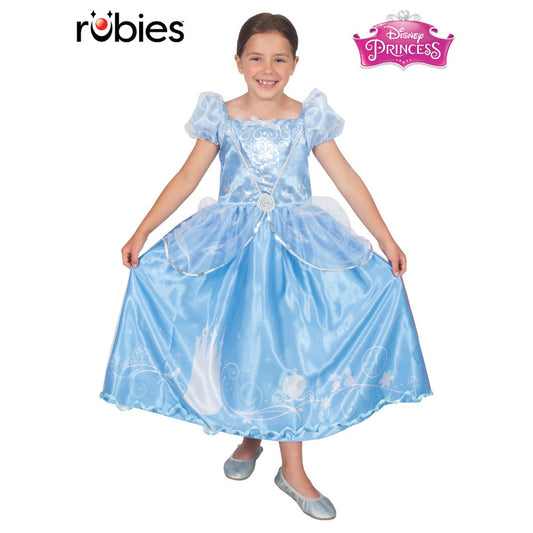 CINDERELLA STORYTELLER DELUXE COSTUME, CHILD Officially Licensed