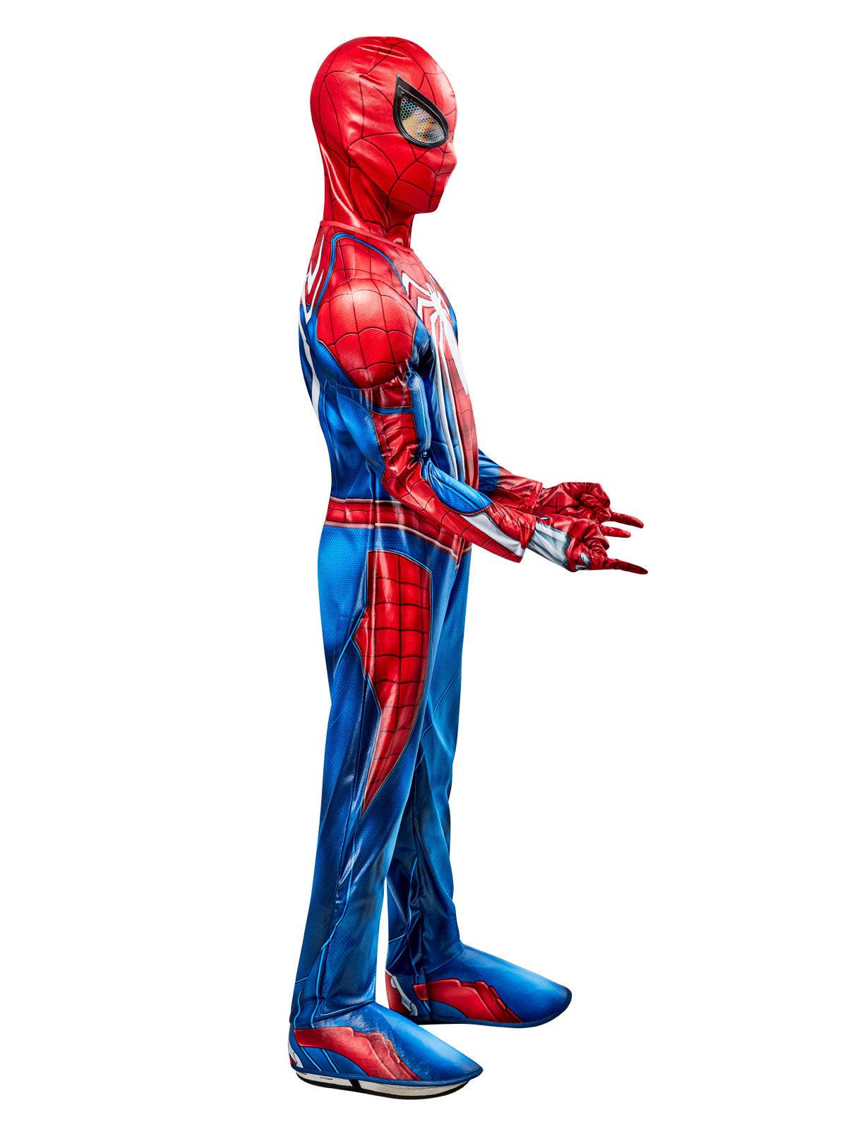 SPIDER-MAN 2 GAMING PREMIUM COSTUME IN SUIT CARRIER, CHILD Spider Man Cosplay Officially Licensed Marvel