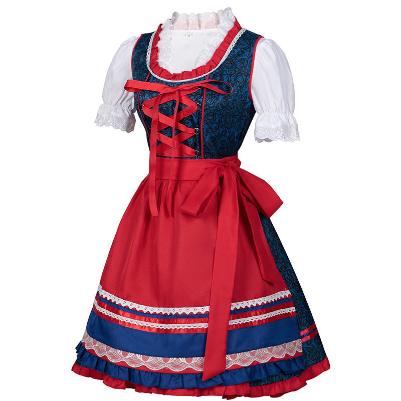 Dirndl Dress Bavarian German Traditional Oktoberfest Clothing for Women and Men