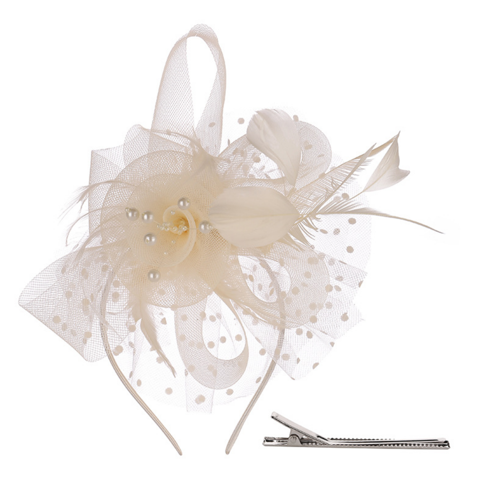 Vintage Feather Fascinator Headpiece