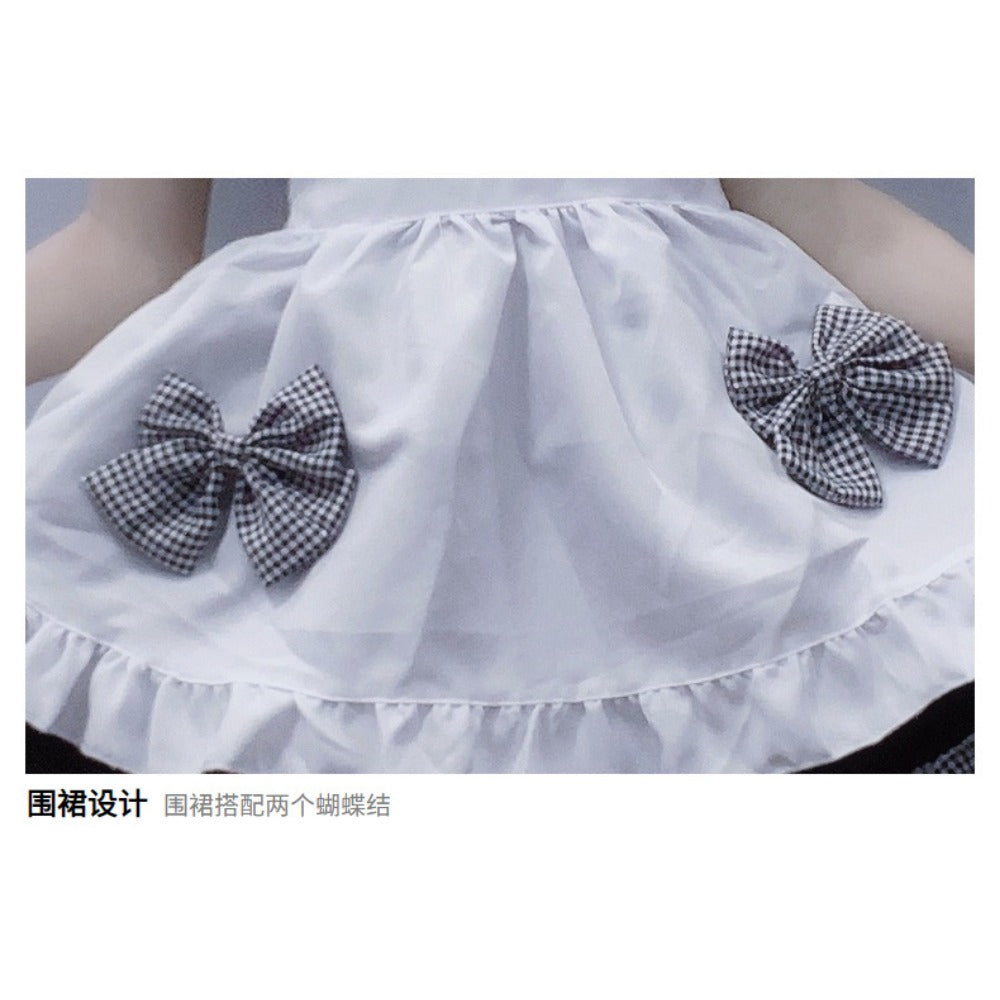 Maid Outfit Japanese Cosplay Uniform Cute Girly Japanese Student Lolita Dress