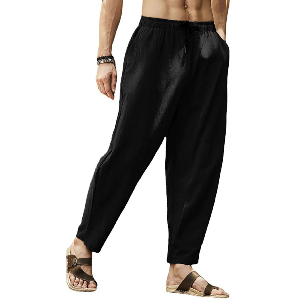 Men Medieval Renaissance Pirate Pants Viking Gothic Cosplay Halloween Costume Asia Size