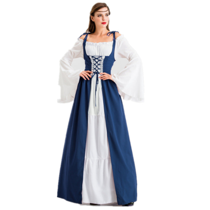 Medieval Irish Vintage Dress Greek Goddess Court Princess Queen Costume