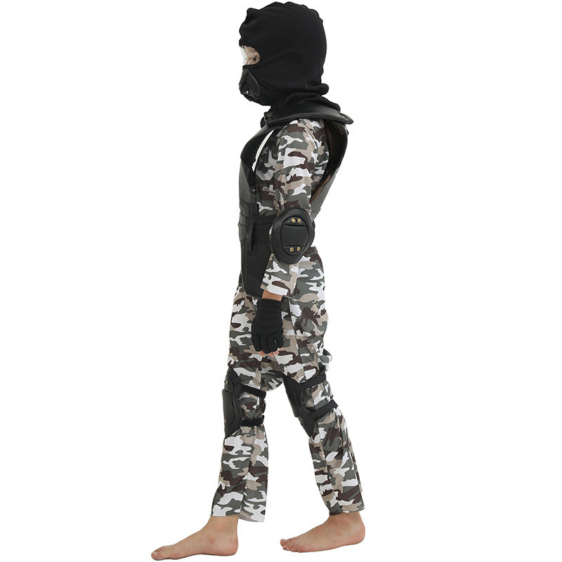 SWAT Commander Kids Military Police Costume Full Set- Perfect for Book Week