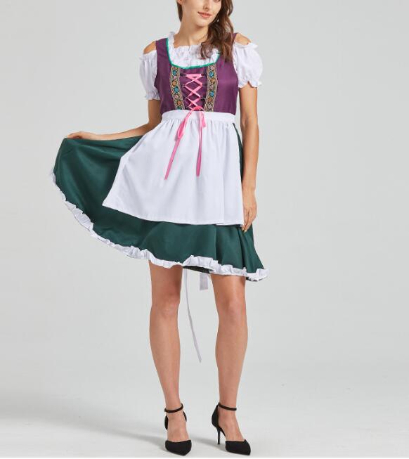 Dirndl Dress Bavarian German Traditional Oktoberfest Clothing for Women and Men