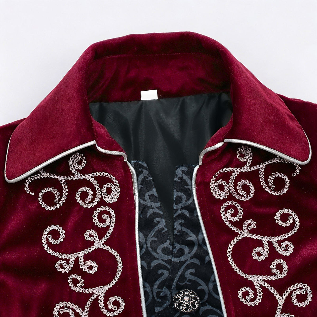 Boys Victorian Embroidered Tailcoat – Medieval Prince Costume