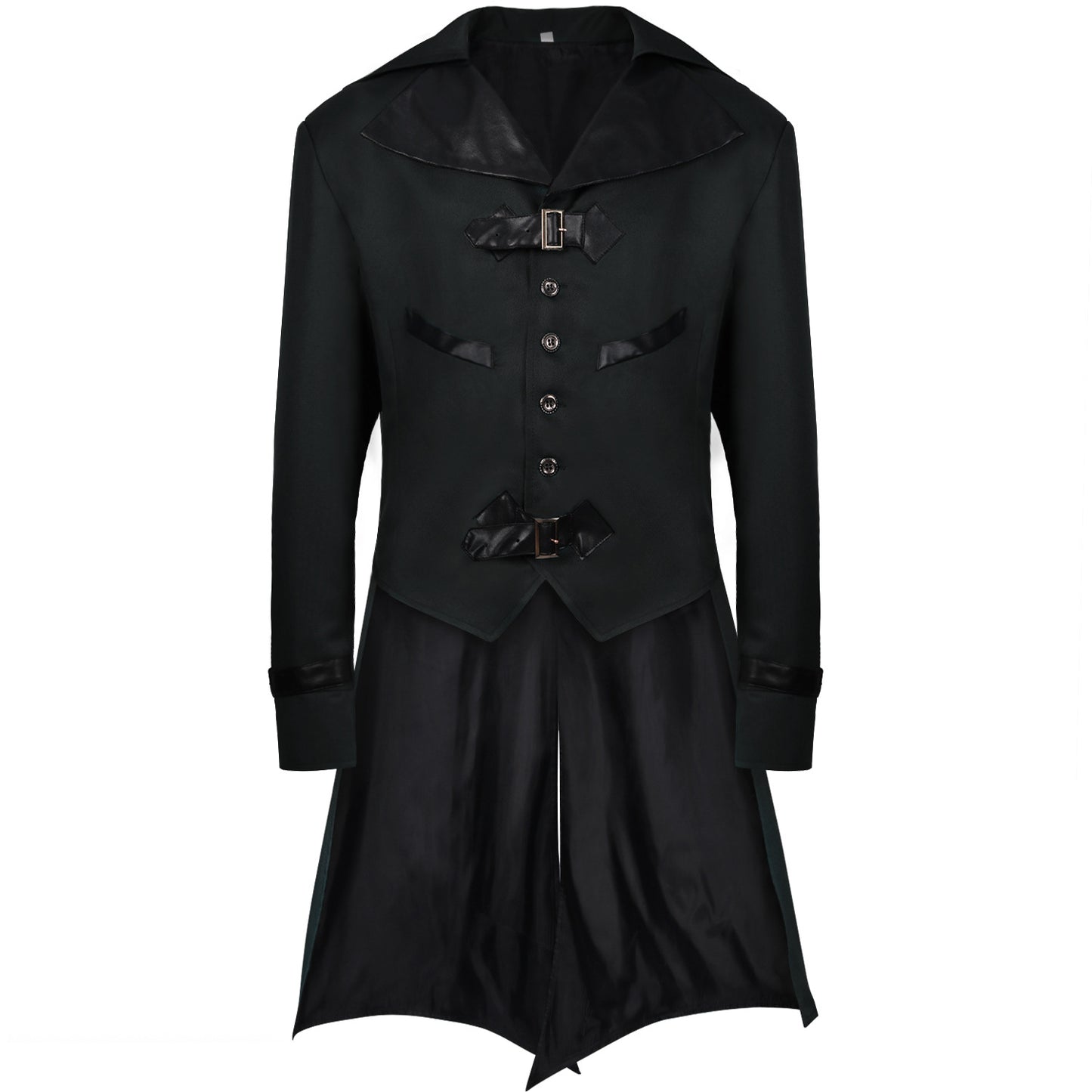 Men's Tuxedo Medieval Vintage Steam Punk Gothic Coat Dovetail Jacket