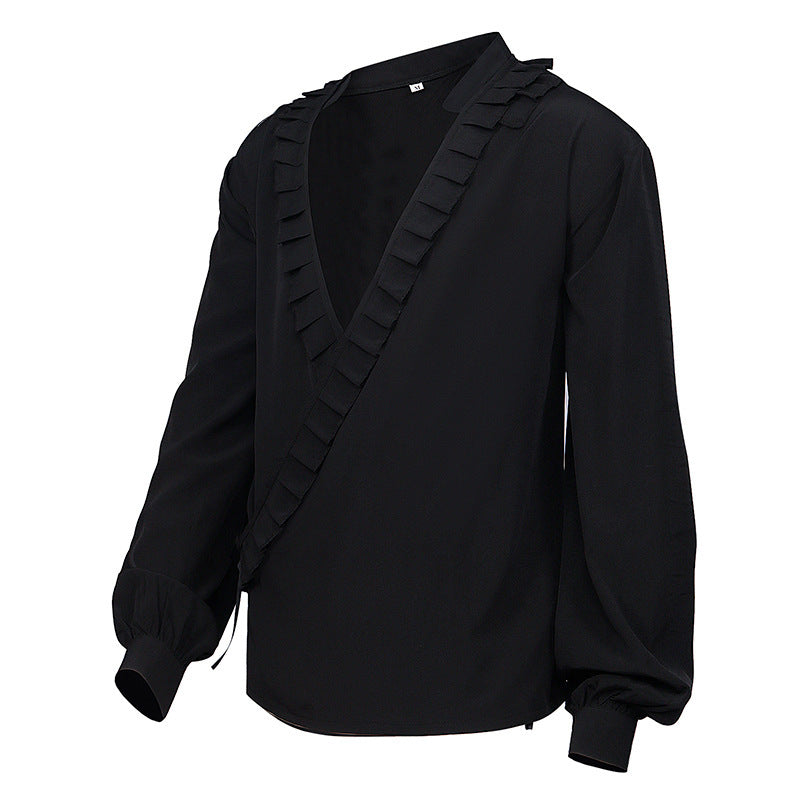Vampire Renaissance Victorian steampunk ruffled medieval Halloween costume