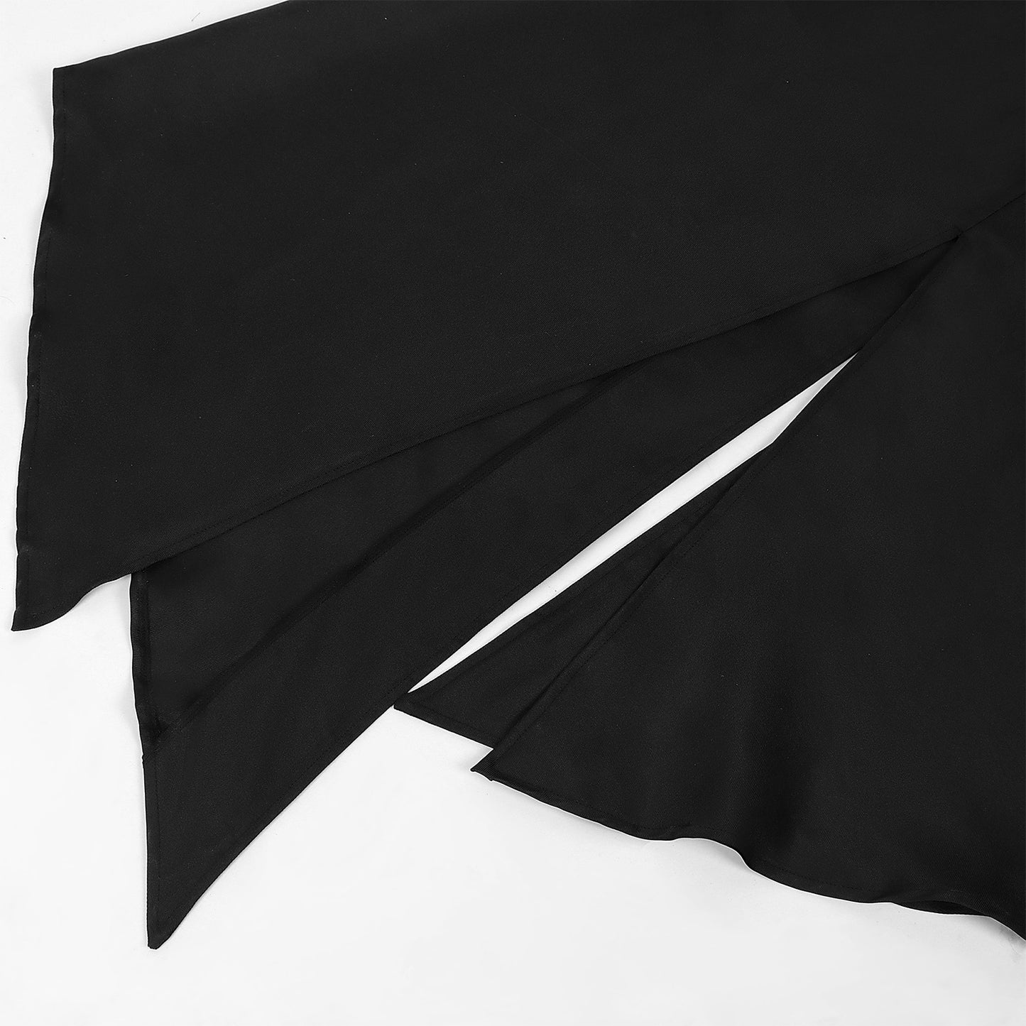 Men’s Gothic Punk Chain Long Coat Steampunk Asymmetric Jacket Medieval Cosplay Top