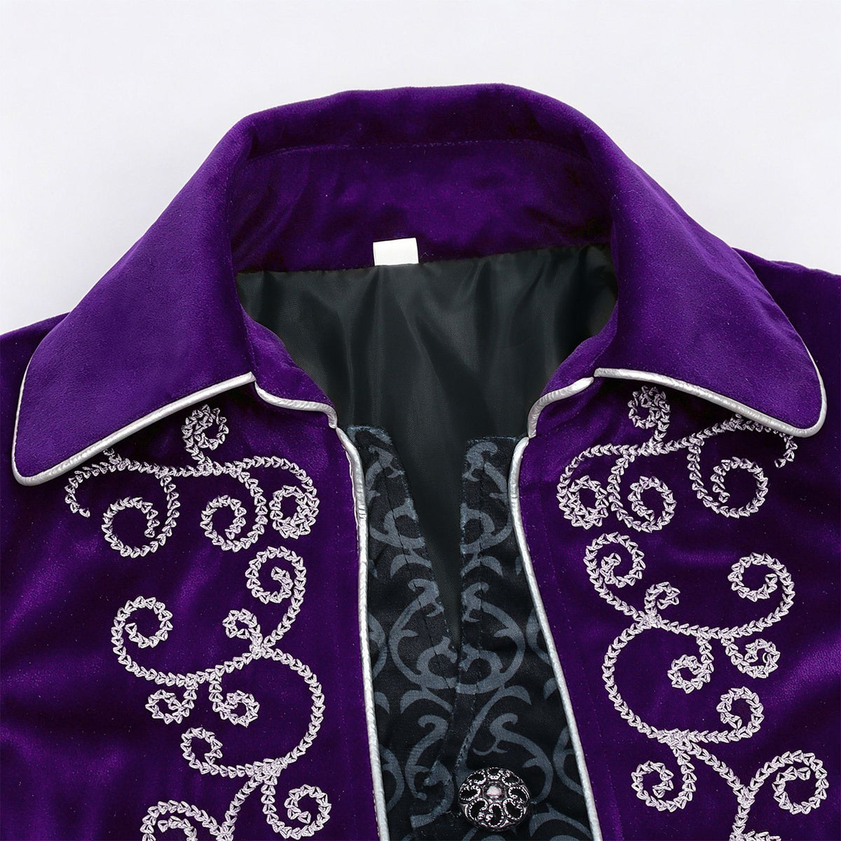 Boys Victorian Embroidered Tailcoat – Medieval Prince Costume
