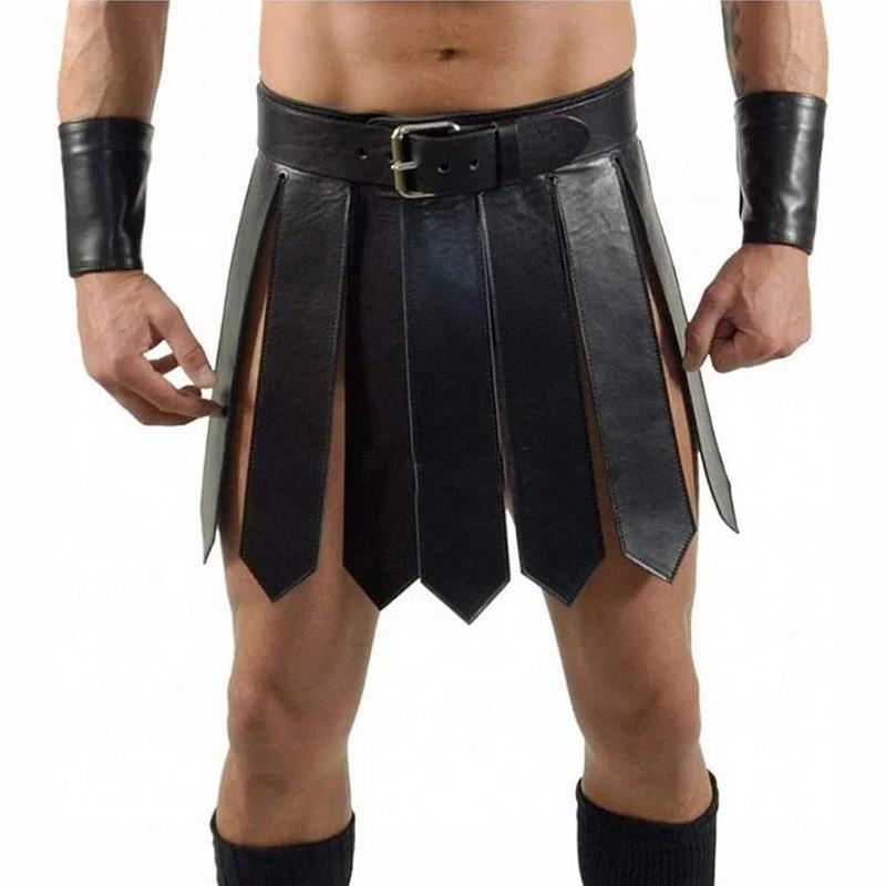 Viking Medieval Belt Skirt Roman Gladiator Warrior Cosplay Armour