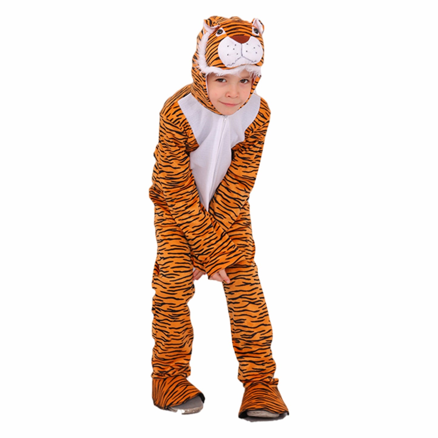 Kids Animal Costume Onesie Pajamas Fancy Dress Book Week Zoo Party S-XL