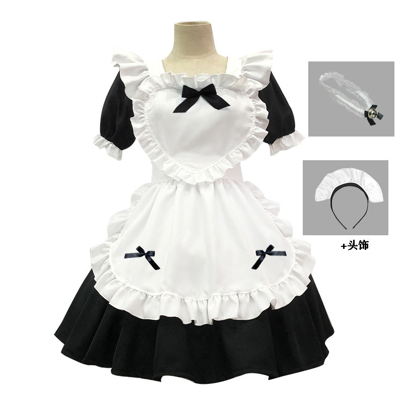 Kawaii Japanese Cospaly Sweet Lolita Dress Cute Anime Maid Costume