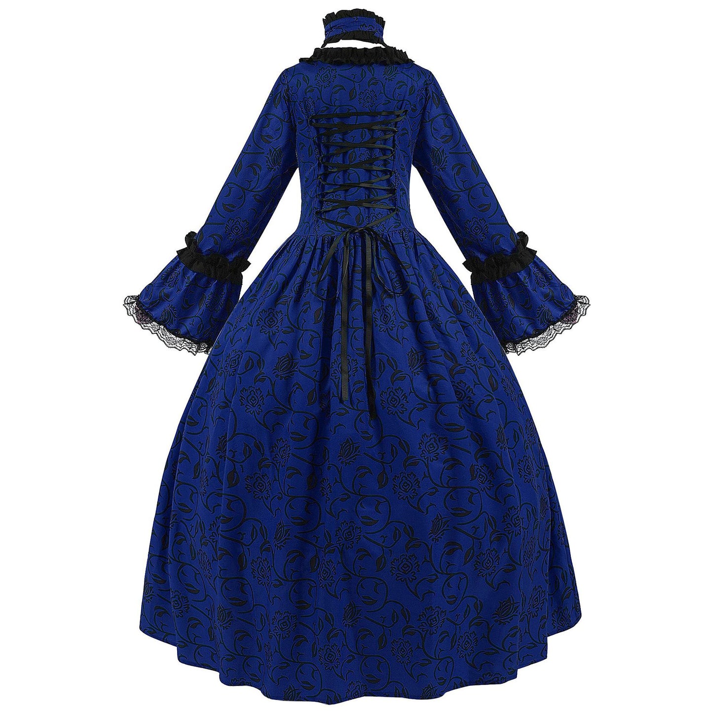 Renaissance Medieval Victoria Women Party Dress Palace Retro Skirt